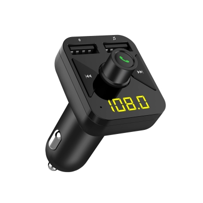 TC16 car mp3 player fm transmitter receiver dual usb multi-function car charger car charger