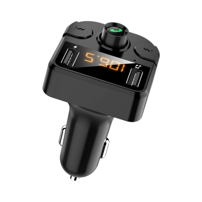 TC36B car charger MP3 music player FM transmitter phone hands-free cross-border new products in stock